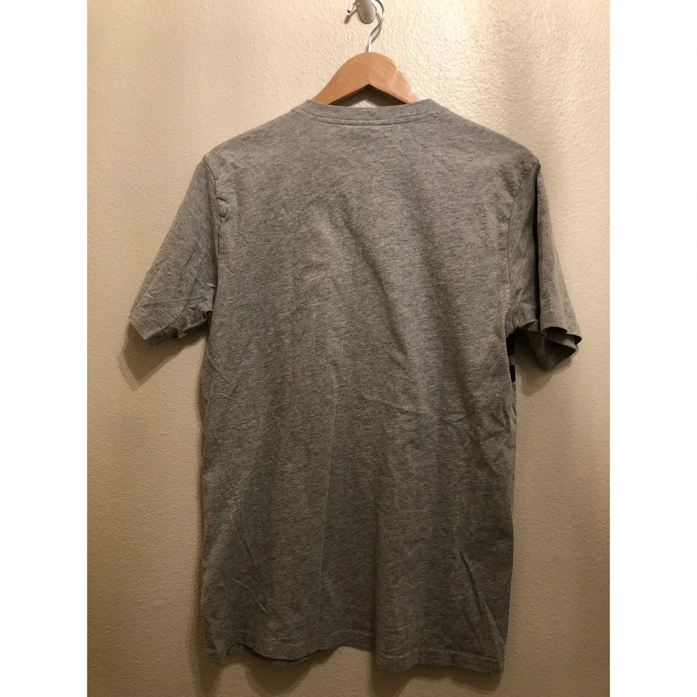 Oakley‎ Mens Pocket T-Shirt Gray Black Graphic Print Regular Fit Large L/G